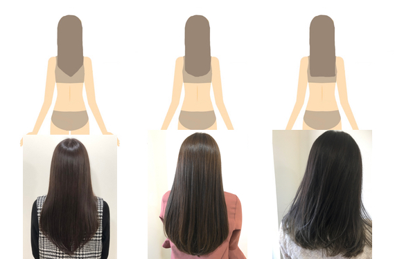 U字 V字 真っ直ぐ 後ろ姿が錯覚させる効果とは Liss 恵比寿 フリーランス美容師のみの美容室 代表 渡辺真一 地毛に戻す美容師 コンプレックス お悩み相談