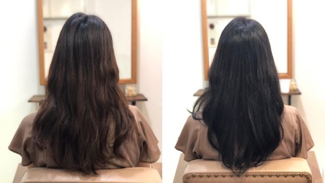 ブログを見てのご来店 地毛は茶色ではないけど真っ黒でもないけど 地毛に戻したい Liss 恵比寿 フリーランス美容師のみの美容室 代表 渡辺真一 地毛に戻す美容師 コンプレックス お悩み相談