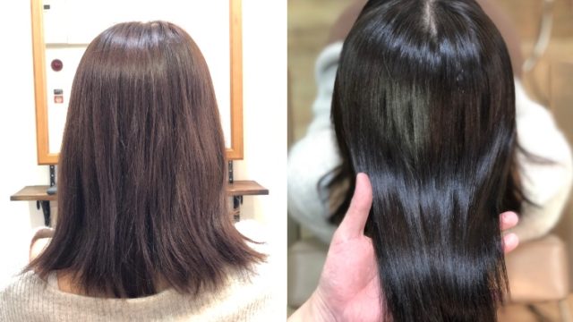 Instagramを見てご来店 ３週間前にセルフカラーしたけど すぐに色落ちするので真っ黒ではないがしっかり寒色系に地毛に染めてほしい Liss 恵比寿 フリーランス美容師のみの美容室 代表 渡辺真一 地毛に戻す美容師 コンプレックス お悩み相談