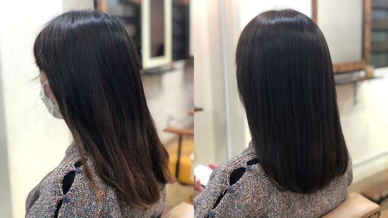 Twitter ブログ見てのご来店 赤みオレンジが嫌で緑っぽいアッシュにしたい Liss 恵比寿 フリーランス美容師のみの美容室 代表 渡辺真一 地毛に戻す美容師 コンプレックス お悩み相談