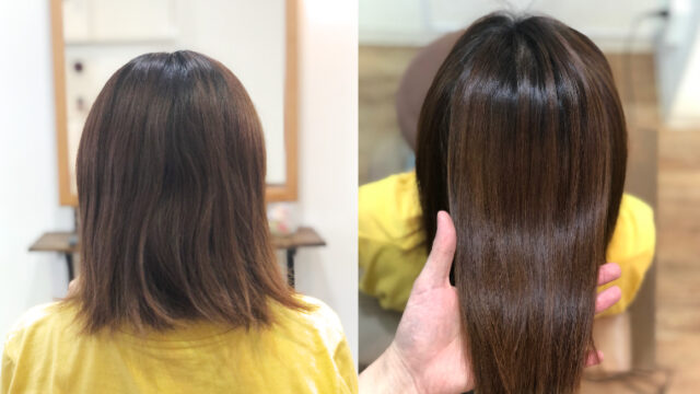 インスタ ブログ見てのご来店 地毛に戻したいけどアホ毛くせ毛が気になるから97 トリートメント縮毛矯正でストレートヘアに Liss 恵比寿 フリーランス美容師のみの美容室 代表 渡辺真一 地毛に戻す美容師 コンプレックス お悩み相談