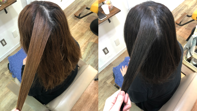 ブログ見てのご来店 ブリーチした髪を地毛にしたいわけじゃなく色持ちの良い暗い茶色にしたい Liss 恵比寿 フリーランス美容師のみの美容室 代表 渡辺真一 地毛に戻す美容師 コンプレックス お悩み相談